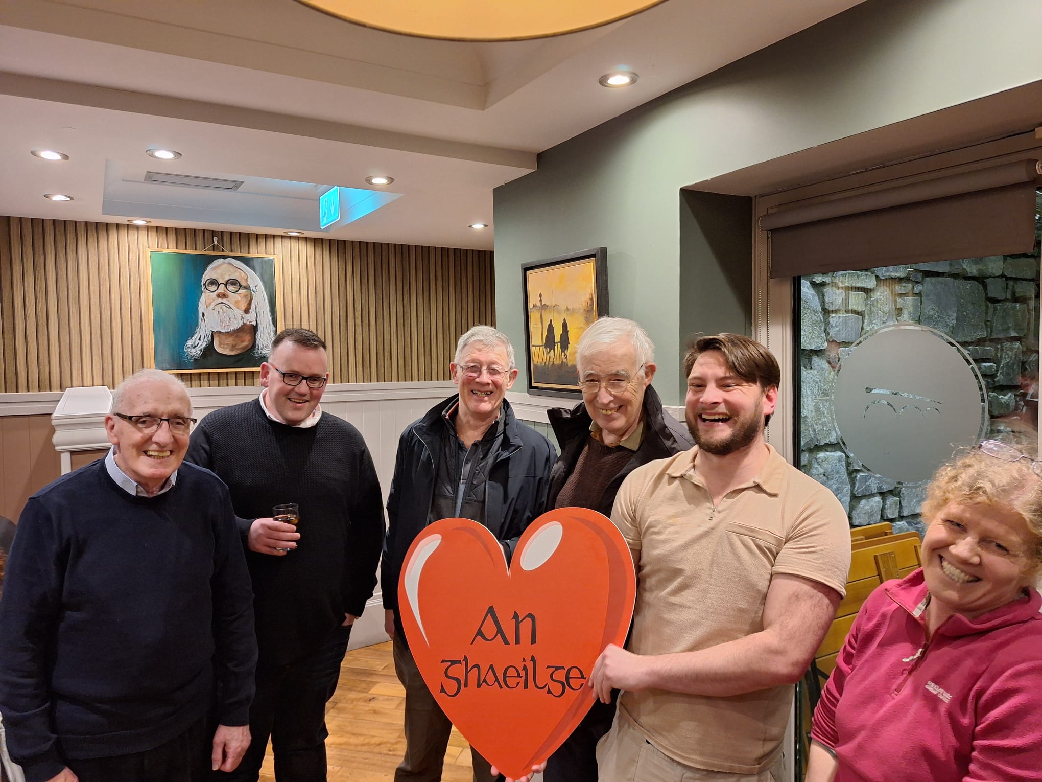 Great turn out for our ‘Pop Up Gaeltacht’