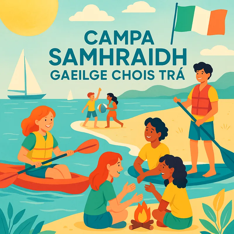 Learn to sail ‘as Gaeilge’
