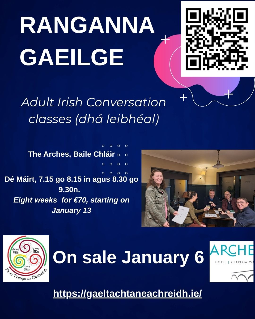 Irish classes in Claregalway