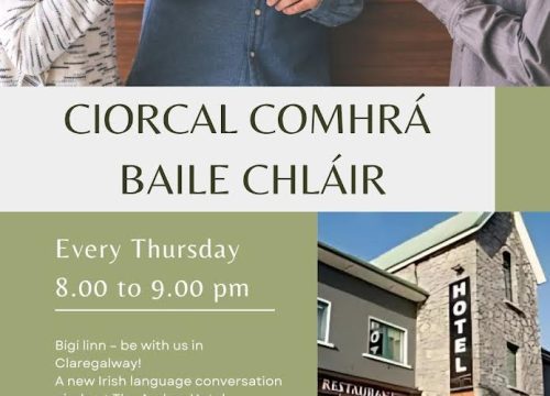 Tá na ciorcail chomhrá ar ais