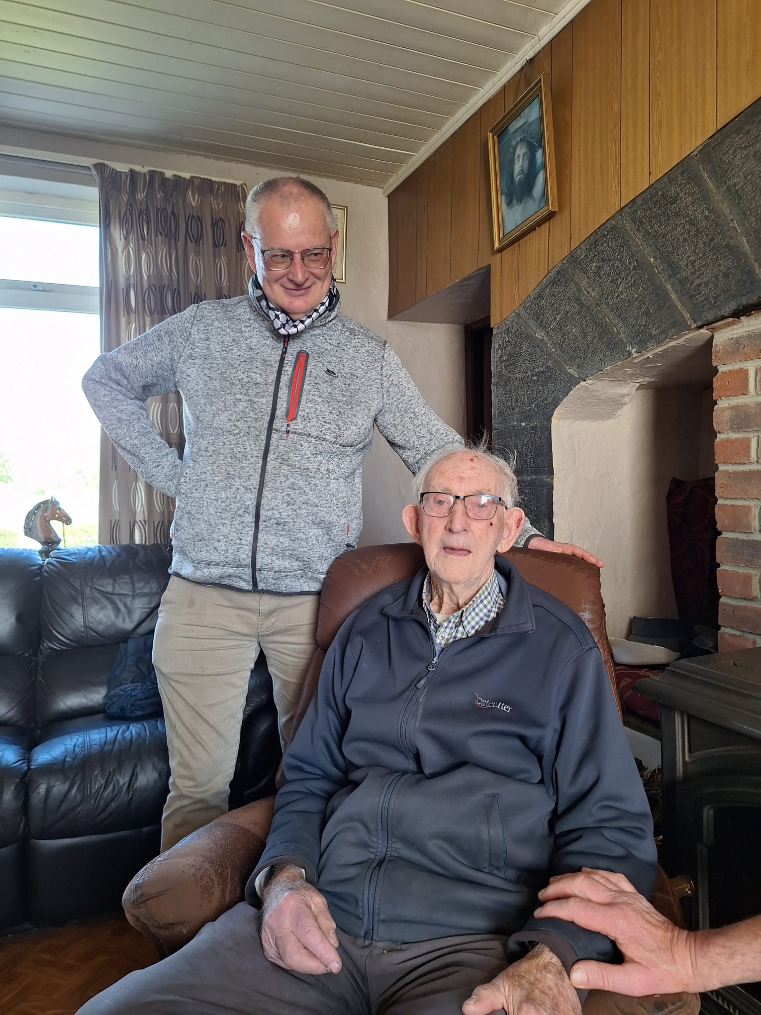 A visit to a living legend in Annaghdown