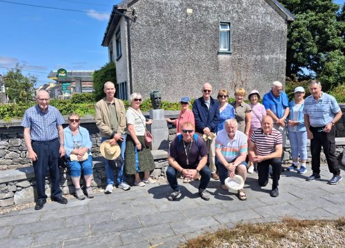Ag fiosrú an éirí amach i nGaillimh